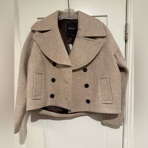 Madewell Beige Wool Jacket NWT
